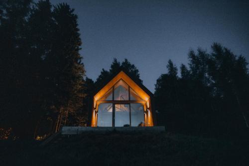 Private cabin with sauna