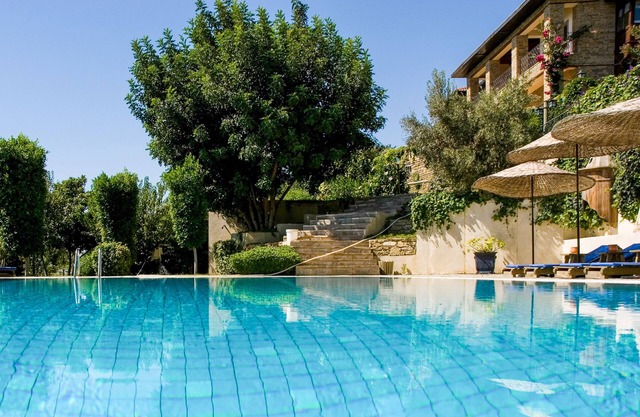 Private estate with expansive living quarters, large garden and pool