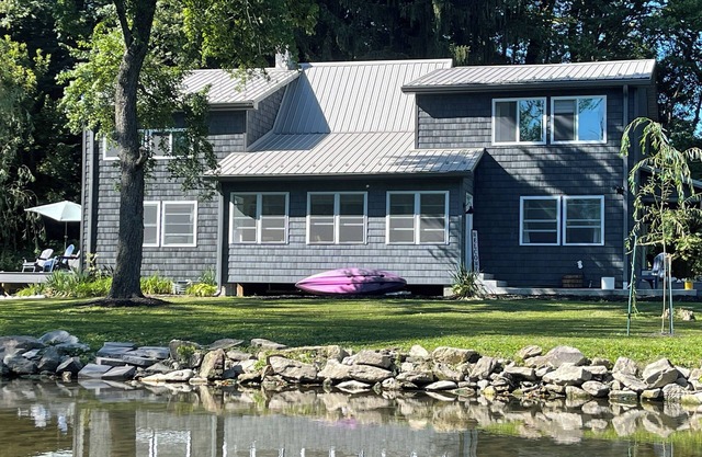 Private & Peaceful Creekfront Nature Retreat w/Kayaks, Firepit, Wildlife