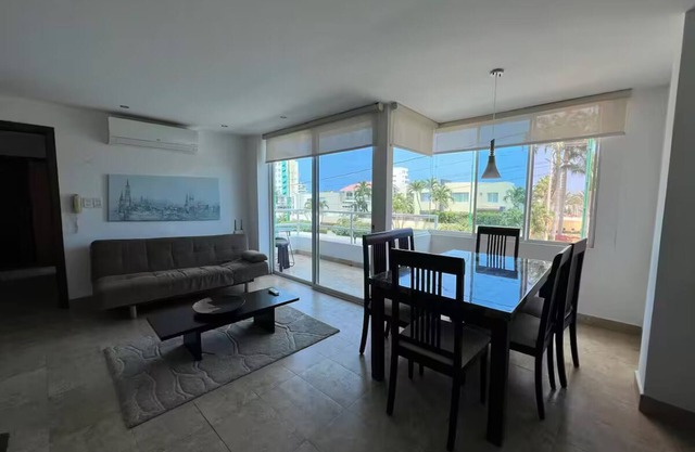 PRIVILEGED LOCATION in Barbasquillo! 2-bedroom apt. with AC, balcony, WiFi