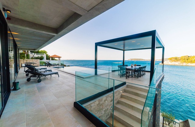 Pure Luxury & Most Exclusive Villa, Private Beach, Seafront