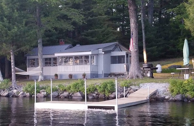 Quaint cottage on the water