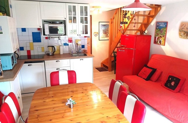 Quiet apartment with balcony and kitchenette - 3 rooms