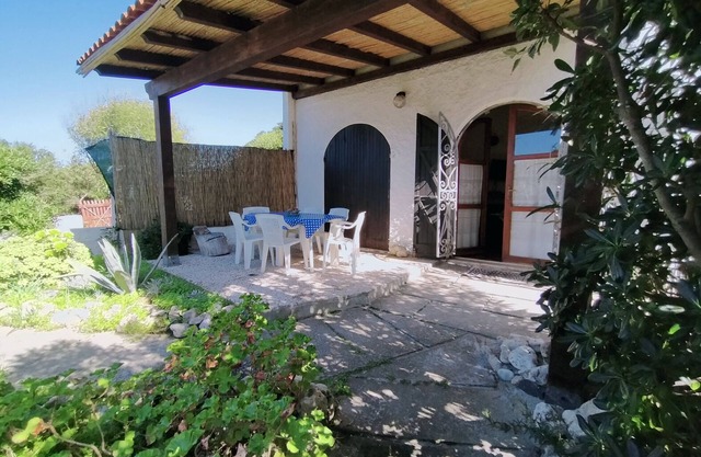 Quiet Ground Floor Apartment 20 meters from the Sea with Private Garden & BBQ