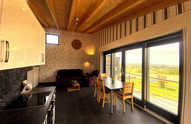 Quiet vacation apartment by the pond with a unique view Pets allowed