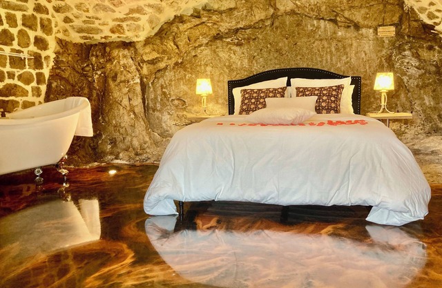 Romantic rock refuge - Private spa and exceptional panorama