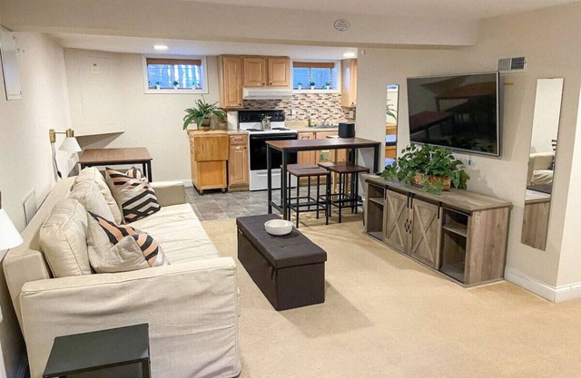 Rare Find Spacious Basement Apartment with Parking