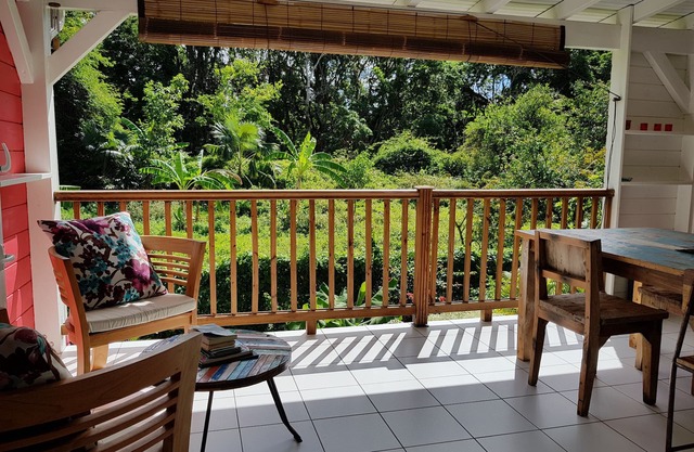 RED MANGO Habitation CALISSA your Bouillante gîte in Guadeloupe.