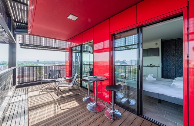 Red Sky - Studio presqu'île Malraux avec terrasse