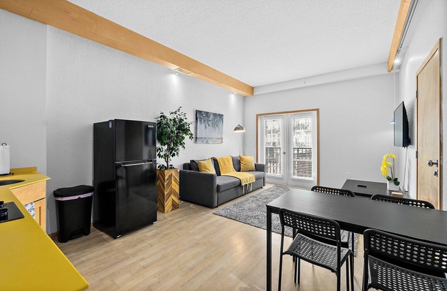 Relax and Revitalize: Retreat to European Village with Balcony, Close to Beaches