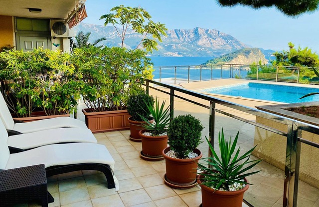 Relax Apt is the absolute best view and Location with pool in Budva