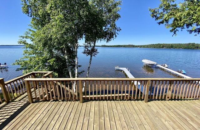 Relaxing Lakefront Retreat With Spectacular Views of Lake Metonga