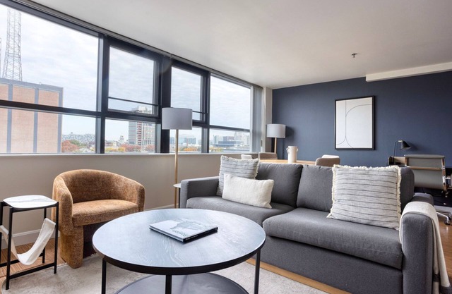 Remarkable Kendall Square 2BR w/Gym & W/D, nr Green Line, by Blueground