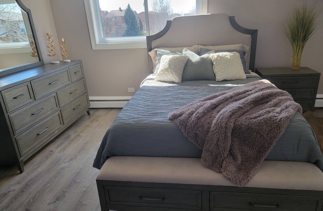 Renovated, with updated appliances and fully furnished with brand new furniture