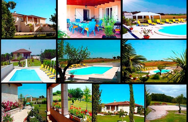 Rent house with private pool in the campgne near a lake