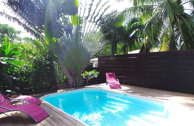 Rental * Swimming pool - Sea view - Air conditioning 2 min from Plage Leroux.