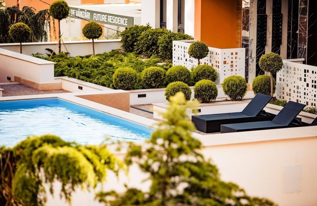 Residence Future Delux IV 2-bedroom apartment with WiFi, AC in Timisoara