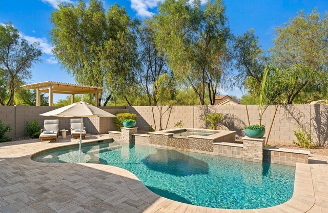 Resort Style Pool and Luxury Touches - Modern, Bright, and Clean