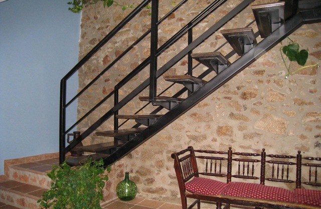 Restored town center with footbolin