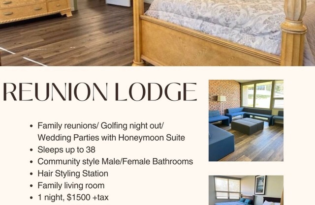 Reunion Lodge, perfect for the whole family at Oak Valley Golf Course & Resort