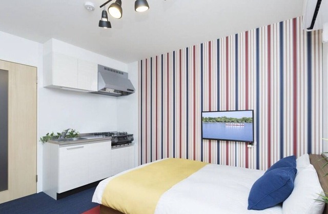 RH18A WiFi 1double bed 2double futons 6ppl / Fukuoka Fukuoka