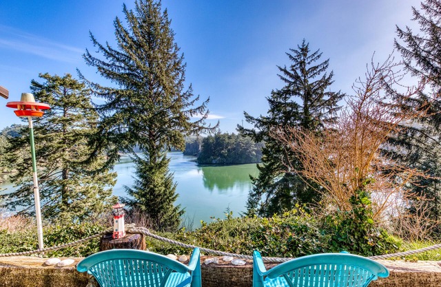 Riverfront Home with Beautiful Water Views, Patio & Fireplace