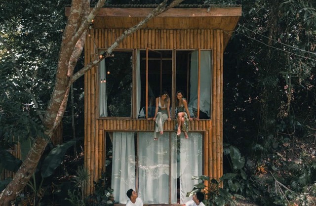 Riverside Cabin near Cambugahay Falls With kitchen