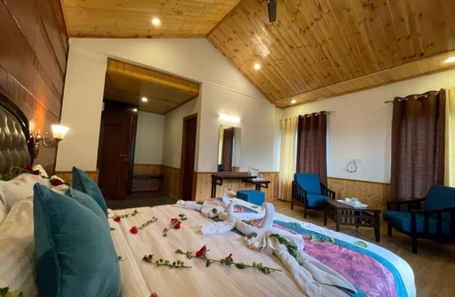 Roman Reigns situated at the beautiful hills of manali