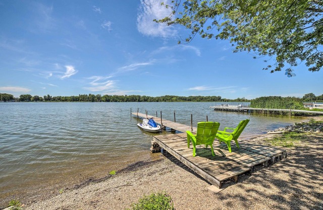 Rome City Waterfront Oasis w/Beach & Dock!
