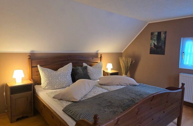 Room 'Rote Pockau' with Mountain View and Wi-Fi