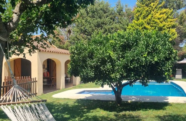 Rural appartment with private pool and garden