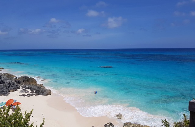 Sand Pebble 1 Bdrm Apt on Marley Beach w/ocean views & steps to private beach