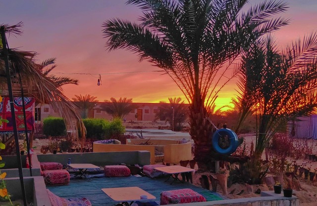 Santarya Siwa resort oasis Hot natuwater springs meets the desert in one place