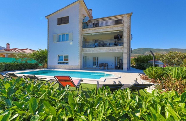 Scenic Elegant Trogir Villa with Pool - Five Bedroom Villa