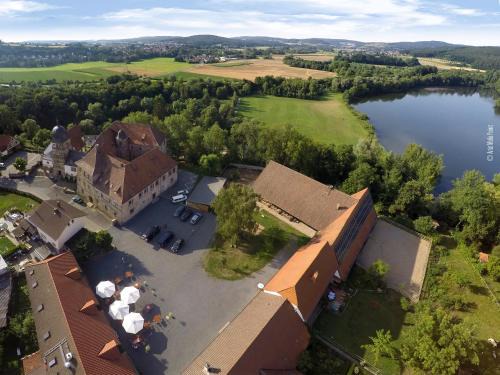 Schlossgut Franken - Doppelzimmer Schlossblick