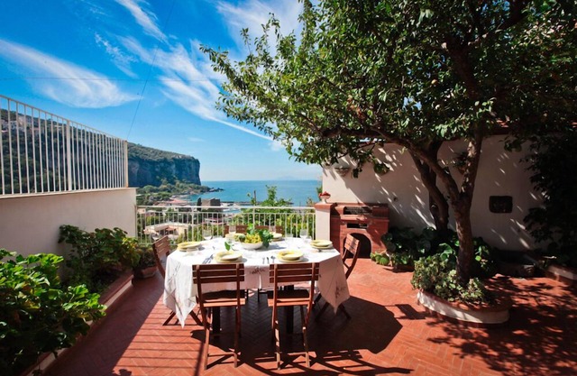 Sea front villa Sorrento Coast