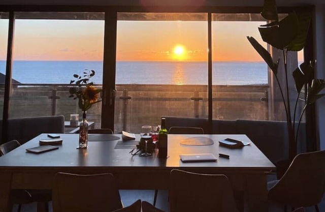 Seafront apartment with spectacular views