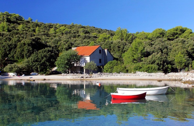 Seaside holiday house Cove Vrbovica, Korčula (K-9223)