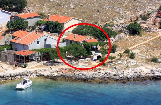 Secluded fisherman's cottage Cove Statival, Kornati (K-8164)