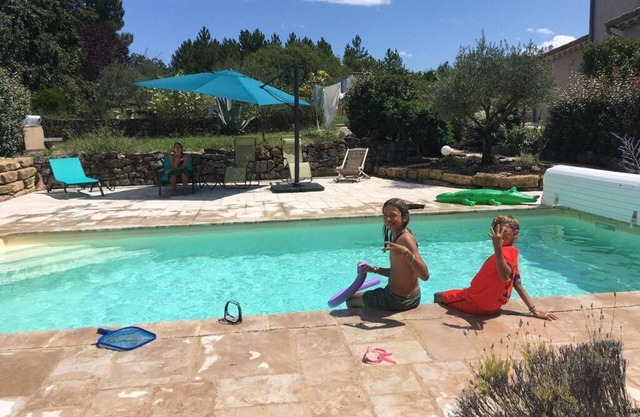 Self-contained apartment in the countryside - South Ardèche with shared pool.