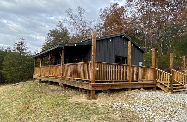 Serene Cabin on 400 acres, deep in woods w/a pond. Perfect for 2, can sleep 8