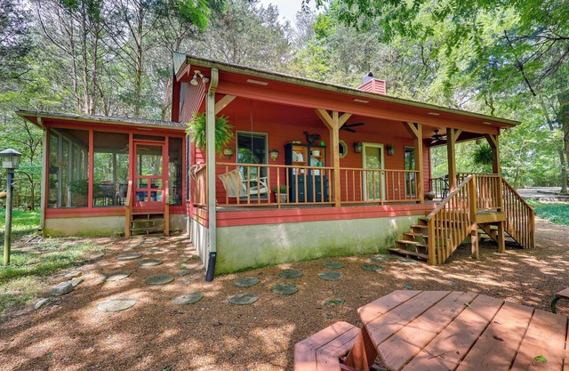 Serene Cabin w/Riverfront Views & Access!
