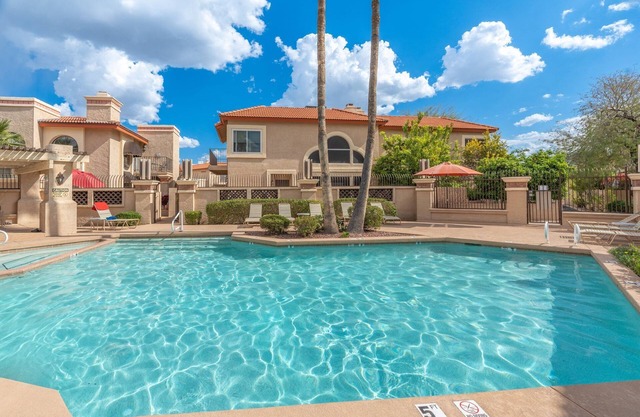 Serene Phoenix Getaway: Private Gated Resort w/3 Heated Pools & Spa