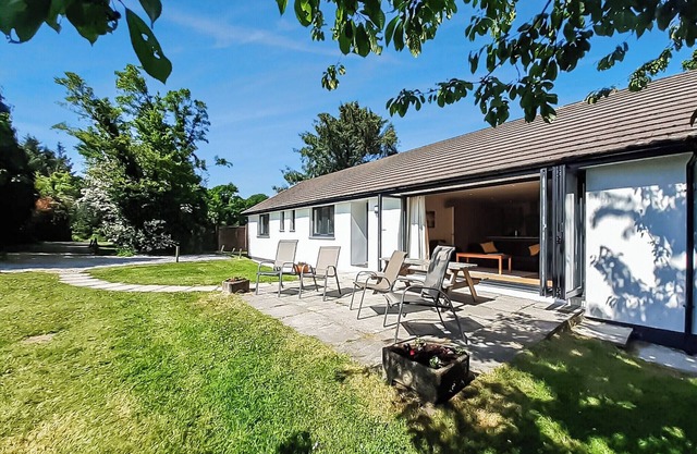 Single storey cottage in its own secluded setting away from the lodges.