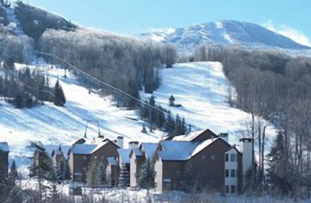 Ski in/ski out at Pico Mountain Resort