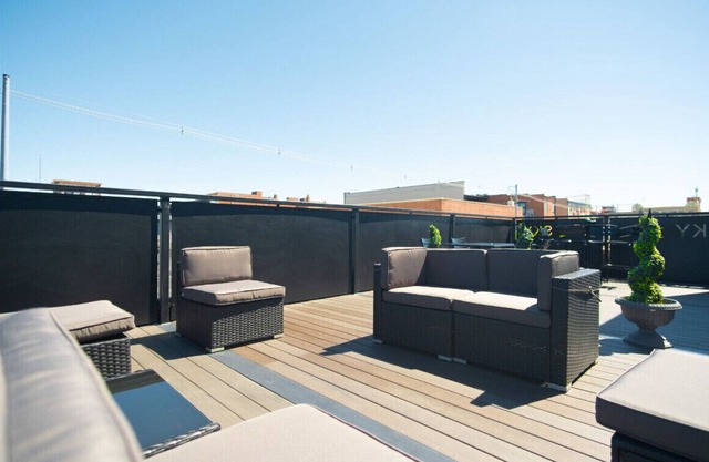 Sky Lofts & Bar offers five sleeping rooms that are adjacent to a public bar