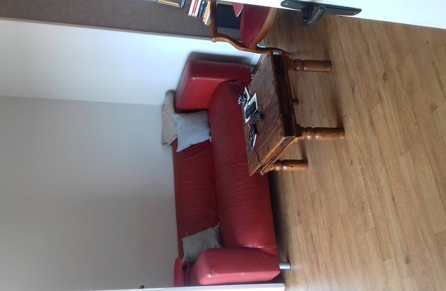 Small apartment not far from the town center, moderately well equipped
