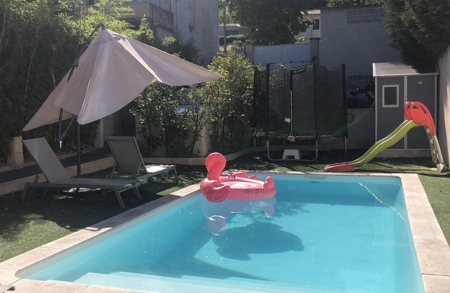 Small Provencal village house with garden and swimming pool