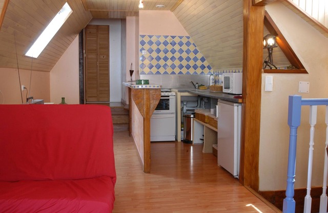 Small semi-detached house located in the town center
