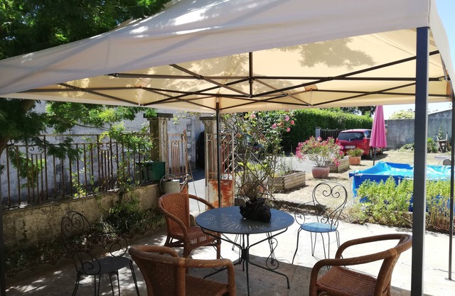 Small village in the vineyards, close to the Gironde estuary